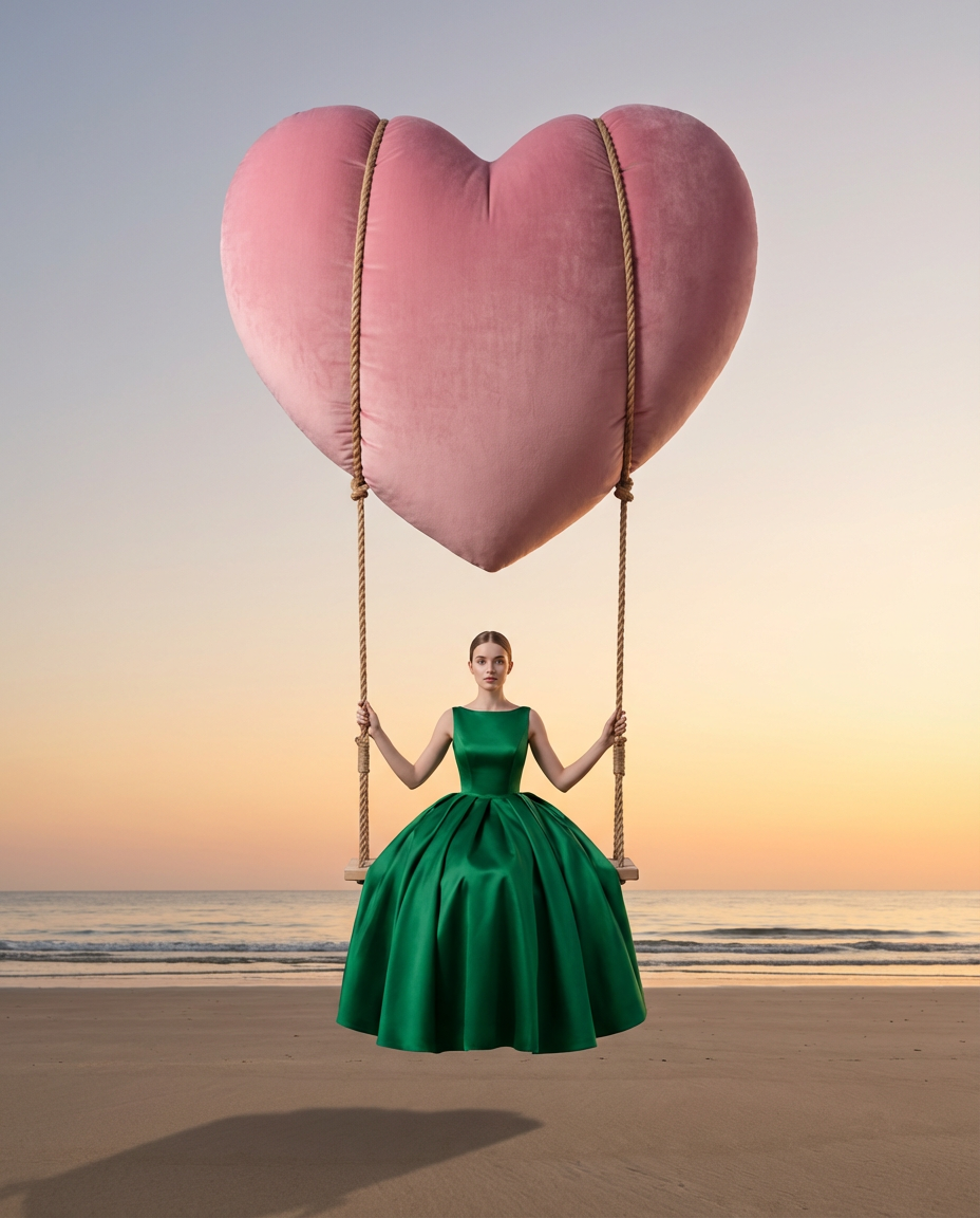 Ejemplo visual de prompt creativo para generación de imágenes con inteligencia artificial